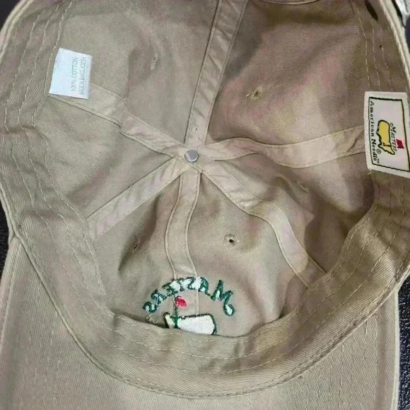 Masters 2015 American Needle Khaki Adjustable Baseball Cap - Picture 7 of 10